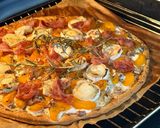 Une image de l'étape 5 de Bánh Tart Mặn Mơ, Jambon Serrano & Phô Mai Dê.