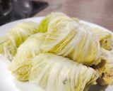 Foto langkah ke 7 dari resep Sawi Ayam Sosis Kukus.
