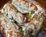 Foto del paso 2 de la receta: Rollitos de lomo rellenos de jamón dulce y queso