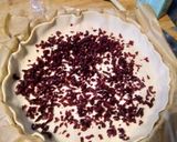 Une image de l'étape 1 de Tarte cranberry façon cheesecake.