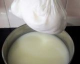 A picture of step 1 of Rajbhog shrikhand.