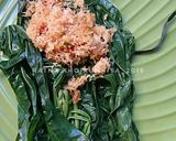Foto langkah ke 4 dari resep 155. Buntil Daun Singkong.