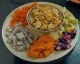 A picture of step 7 of Summer Special Juicy Jowar & Tofu Colorful Salad Bowl.