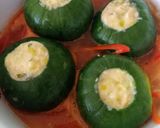 Foto del paso 5 de la receta: Zapallitos verdes rellenos, receta de Doña María Coiro