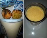 Foto langkah ke 3 dari resep Mango smoothies/Smoothie mangga.