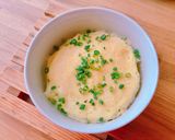 Hình bước làm 4 của món Japanese Egg Rice Bowl 🇯🇵 Cơm Trứng Hấp Lò Vi Sóng