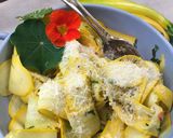 A picture of step 4 of Courgette Glut Carpaccio.