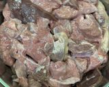 Gambar langkah 2 resipi Paru Sambalado Limau Purut.
