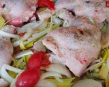 Foto del paso 1 de la receta Cuartos de pollo en soja y apio al vino