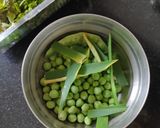 A picture of step 2 of Motor maah aru Bakolir chutney.