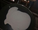 A picture of step 4 of Appam and White Saagu(White Kurma).