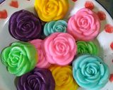 Foto langkah ke 4 dari resep 🌷Puding Mawar Kaca 🌷.