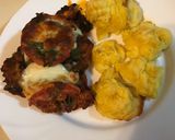 Gombás mozzarellás csirkemell recept fázis 4 fotója