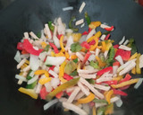 Foto del paso 1 de la receta: Fideos cremosos con verduras y champiñones