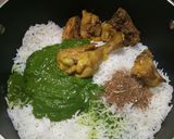 A picture of step 7 of Afghani Zamarod Rice.