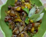 Foto langkah ke 4 dari resep Cumi masak jagung pete.