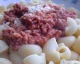 Foto del paso 6 de la receta: Macarrones con boloñesa ibérica