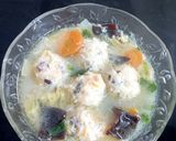 Foto langkah ke 10 dari resep Sup Bakso Lohua Ayam.