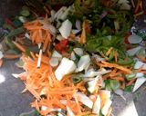Foto langkah ke 4 dari resep Pais Oncom Hideung khas Bogor.