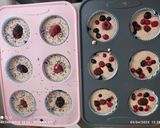 Foto del paso 3 de la receta: Magdalenas saludables de espelta y frutos del bosque 🍓🫐