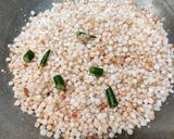 A picture of step 5 of Sabudana Peanut Pulao.