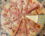 Foto del paso 3 de la receta: Pizza carnívora jugosa y económica estilo comecocos