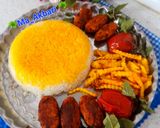 عکس مرحله 3 از دستور 🌺کوفته قبرسی با گوشت مرغ