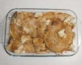 A picture of step 4 of Enchilada Casserole.