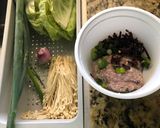 A picture of step 1 of Cabbage Rolls Soup.