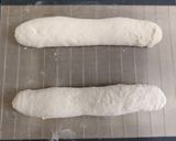 A picture of step 3 of Baguette style bread.