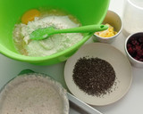 Foto langkah ke 2 dari resep Cranberry Cream Cheese Bread (Metode Poolish).
