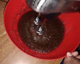 A picture of step 3 of Black velvet#themechallenge.