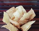 Foto langkah ke 5 dari resep Krupuk Pangsit Goreng.