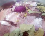 صورة لخطوة 2 من وصفة شوربة اللحمة اللذيذذذة 😘