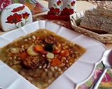 Vegyes hüvelyes leves recept fázis 3 fotója