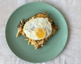 Foto del paso 9 de la receta: Patatas con queso gratinado y salchichas basadas en Foster’s Hollywood