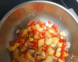 A picture of step 1 of Vegan Corn Chowder.