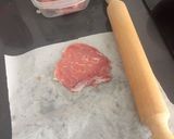 Foto del paso 4 de la receta: Timbal de patatas con salmorejo y lomo