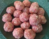Tejfölös gombás húsgombóc recept fázis 1 fotója