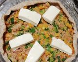Foto del paso 4 de la receta: Tarta de verduras y atún con masa casera