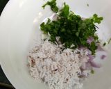A picture of step 1 of Dadpe pohe.