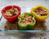 Foto del paso 12 de la receta: Pimientos tricolor rellenos con setas y queso!!!