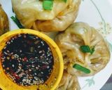A picture of step 3 of Healthy Veg Momos.