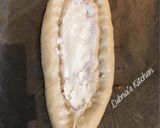 A picture of step 4 of Cheese Bread: Cheese Pide.