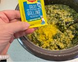 Foto del paso 5 de la receta: Tortilla de arroz y espinacas