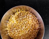 A picture of step 1 of Mung dal khichadi.