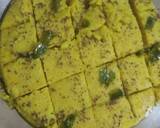 Khaman dhokla recipe step 4 photo