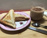 पीनट बटर टोस्ट सैंडविच (peanut butter toast sandwich recipe in Hindi) रेसिपी चरण 6 फोटो