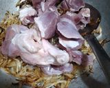 A picture of step 2 of Mutton kadahi.