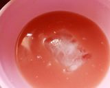 A picture of step 3 of Orange Watermelon Juice.